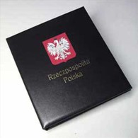 DAVO 29728 Kosmos Luxus Binder Briefmarkenalbum Polen - Large Format, Black Pages