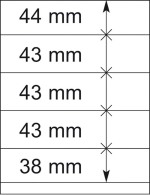 Lindner 802512P T-Blanko-Blätter - 10er-Packung - Sonstige & Ohne Zuordnung