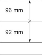 Lindner 802201P T-Blanko-Blätter - 10er-Packung - Sonstige & Ohne Zuordnung