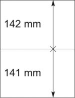 Lindner 802217P T-Blanko-Blätter - 10er-Packung - Sonstige & Ohne Zuordnung