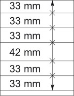 Lindner 802603P T-Blanko-Blätter - 10er-Packung - Sonstige & Ohne Zuordnung