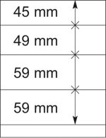 Lindner 802407P T-Blanko-Blätter - 10er-Packung - Sonstige & Ohne Zuordnung