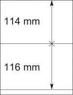 Lindner 802212P T-Blanko-Blätter - 10er-Packung - Sonstige & Ohne Zuordnung