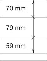 Lindner 802301P T-Blanko-Blätter - 10er-Packung - Sonstige & Ohne Zuordnung