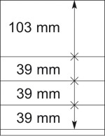 Lindner 802413P T-Blanko-Blätter - 10er-Packung - Sonstige & Ohne Zuordnung