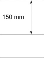 Lindner 802101 T-Blanko-Blätter - 1 Stück - Sonstige & Ohne Zuordnung