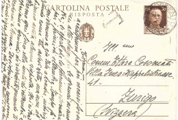 C.P.CENT.30 DA SORRENTO X SVIZZERA - Paketmarken