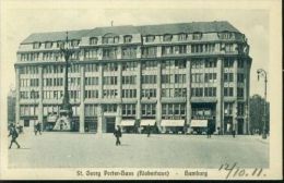 Rarität Hamburg St. Georg Porter-Haus Wilhelm Hagel Bieberhaus 12.10.1911 - Mitte