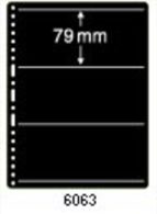 PRINZ Einsteckblätter 6063 Prinz-System 3 Fächer Je 79 Mm Höhe - Vierges