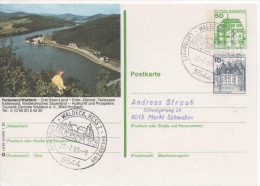 Nr. 3850,  Ganzsache Deutsche Bundespost,  Waldeck - Postales Ilustrados - Usados