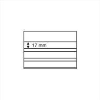 Einsteckkarten Standard PVC 158x113 Mm, 3klare Streifen Mit Schw. Karton, 100er-Pack - Etichette