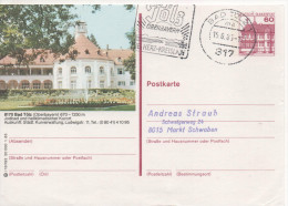 Nr. 3876,  Ganzsache Deutsche Bundespost,  Bad Tölz - Cartes Postales Illustrées - Oblitérées