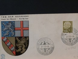 47/862      FDC   1957 - Lettres & Documents