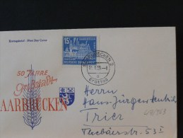 47/863      FDC   1959 - Lettres & Documents