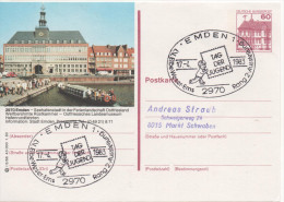 Nr. 3889,  Ganzsache Deutsche Bundespost, Emden - Cartes Postales Illustrées - Oblitérées