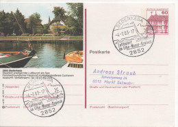 Nr. 3890,  Ganzsache Deutsche Bundespost, Bederkesa - Illustrated Postcards - Used