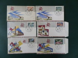 47/869   SERIE SUR  FDC  1958 - 1958 – Brüssel (Belgien)