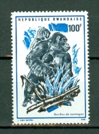 Rwanda 1970 - 377**  - Berggorilla's / Gorilles De Montagne - 1970-79: Nuevos