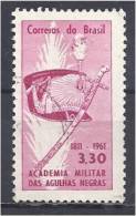 BRAZIL 1961 150th Anniv Of Agulhas Negras Military Academy. - 3cr30 Cap & Sabre FU - Ungebraucht