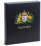 DAVO 1641 Luxus Binder Briefmarkenalbum Australien I - Large Format, Black Pages