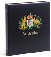 DAVO 1644 Luxus Binder Briefmarkenalbum Australien IV - Large Format, Black Pages