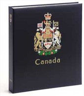 DAVO 2345 Luxus Binder Briefmarkenalbum Kanada V - Grand Format, Fond Noir