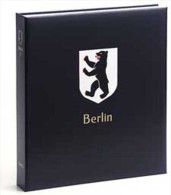 DAVO 3041 Luxus Binder Briefmarkenalbum Berlin - Grand Format, Fond Noir