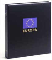 DAVO 3343 Luxus Binder Briefmarkenalbum Europa III - Grand Format, Fond Noir