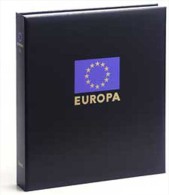 DAVO 3344 Luxus Binder Briefmarkenalbum Europe IV - Formato Grande, Sfondo Nero