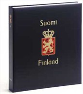 DAVO 3543 Luxus Binder Briefmarkenalbum Finnland III - Grand Format, Fond Noir