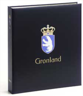 DAVO 5441 Luxus Binder Briefmarkenalbum Grönland I - Grand Format, Fond Noir