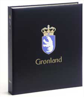 DAVO 5442 Luxus Binder Briefmarkenalbum Grönland II - Grand Format, Fond Noir