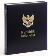 DAVO 5841 Luxus Binder Briefmarkenalbum Indonesien I - Grand Format, Fond Noir