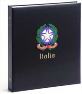 DAVO 6144 Luxus Binder Briefmarkenalbum Italien Rep. III - Formato Grande, Sfondo Nero