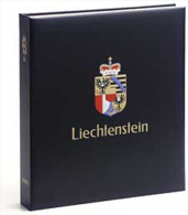 DAVO 6441 Luxus Binder Briefmarkenalbum Liechtenstein I - Formato Grande, Sfondo Nero