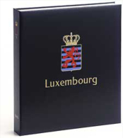 DAVO 6541 Luxus Binder Briefmarkenalbum Luxemburg I - Large Format, Black Pages