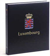 DAVO 6541 Luxus Binder Briefmarkenalbum Luxemburg I - Formato Grande, Sfondo Nero