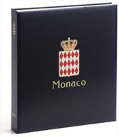 DAVO 6742 Luxus Binder Briefmarkenalbum Monaco II - Large Format, Black Pages