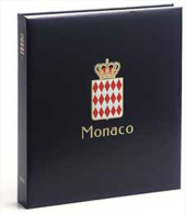 DAVO 6742 Luxus Binder Briefmarkenalbum Monaco II - Formato Grande, Sfondo Nero