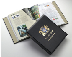 DAVO 943 Luxus Binder Briefmarkenalbum Niederlande Collect Illlustrated III - Groß, Grund Schwarz