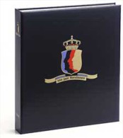 DAVO 140 Luxus Binder Briefmarkenalbum 100 Jahre Queens - Groß, Grund Schwarz