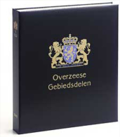 DAVO 641 Luxus Binder Briefmarkenalbum In Übersee Terr. Ich - Large Format, Black Pages