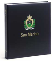 DAVO 7841 Luxus Binder Briefmarkenalbum San Marino I - Large Format, Black Pages