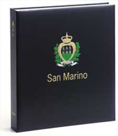 DAVO 7843 Luxus Binder Briefmarkenalbum San Marino III - Formato Grande, Fondo Negro