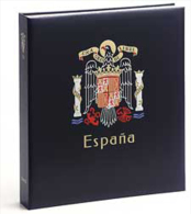 DAVO 7941 Luxus Binder Briefmarkenalbum Spanien I - Large Format, Black Pages
