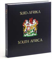 DAVO 9242 Luxus Binder Briefmarkenalbum Südafrika Rep. II - Large Format, Black Pages