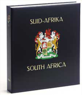 DAVO 9141 Luxus Binder Briefmarkenalbum Südafrika Union - Large Format, Black Pages