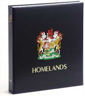 DAVO 9342 Luxus Binder Briefmarkenalbum Südafrika Heimat II - Large Format, Black Pages