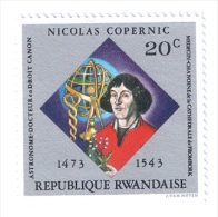 RWANDA 1973 NICCOLO´ COPERNICO MNH - Gebruikt