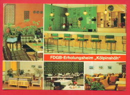 162065 / Loddin ( Kr. Wolgast ) - FDGB Erholungsheim " Kölpinshöh " BAR RESTAURANT - Germany Allemagne Deutschland - Wolgast